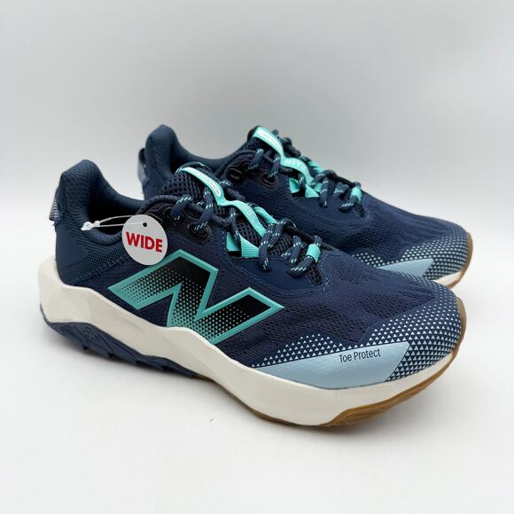 New Balance Womens Dynasoft Nitrel V6 Trail Running Sneakers US 5 XW Blue NWOB - Picture 5 of 12